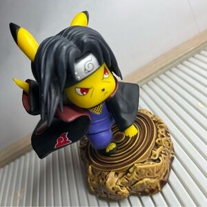Pikachu x Anime Warrior Figure - Yellow, Black, Red